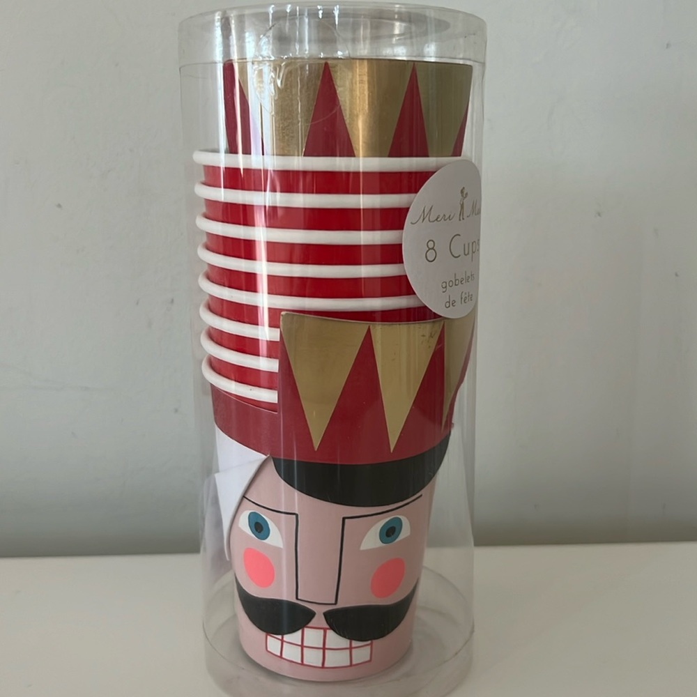 Meri Meri 8 Holiday Cups